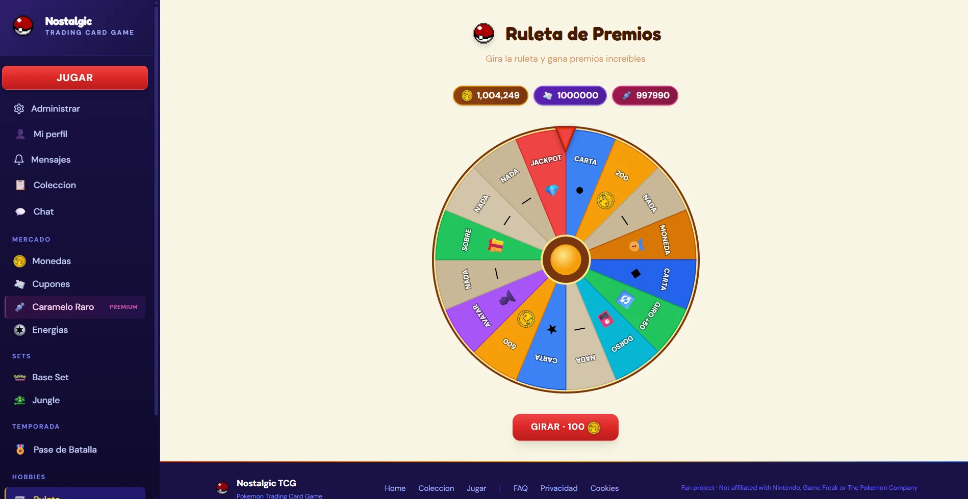 Ruleta de Premios